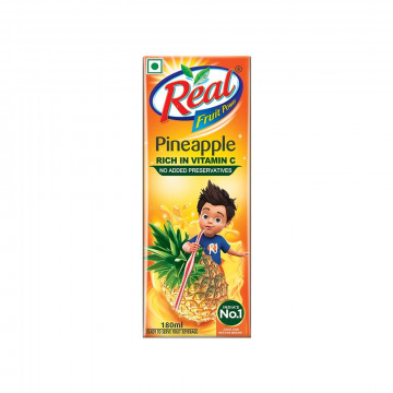 Real Fruit Power Pineapple Juice 180 ML